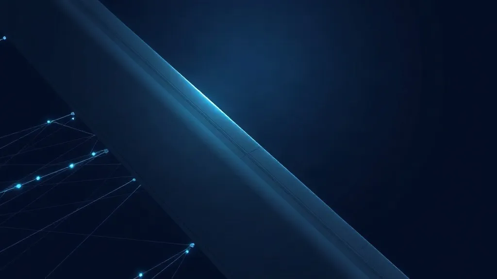 Abstract image of a fine interconnected network glowing beneath the smooth metallic surface of an aircraft wing, symbolizing hidden assurance infrastructure under autonomous systems.