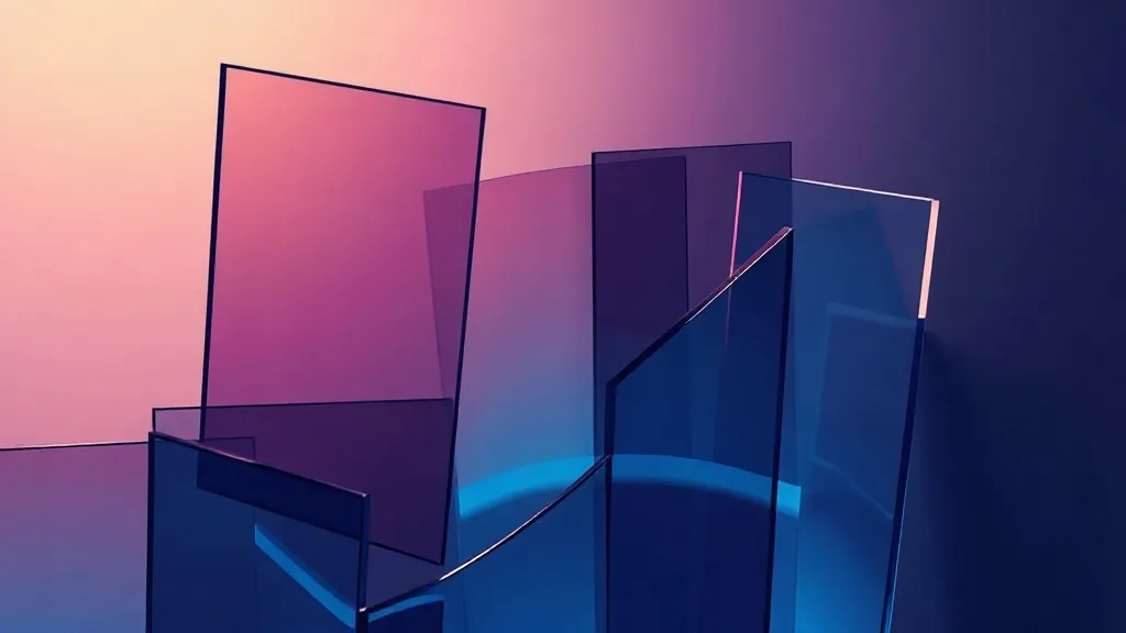 Rigid glass panels warping into fluid shapes under soft internal light, symbolizing static regulatory categories under strain from adaptive systems.